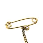 Image 8 of Gold brooch with rose-cut diamonds; Approx. 0.40 ct.