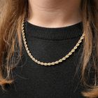 Image 10 of 8K Twisted Link Chain | 50cm