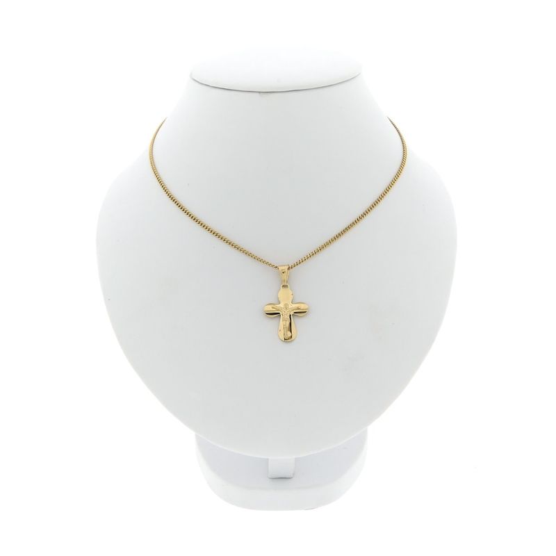 Image 5 of Gold pendant of a cross with corpus