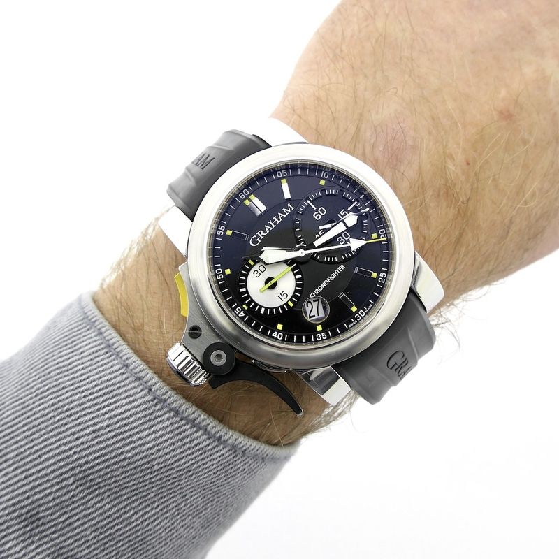 Image 9 of Graham Chronofighter Trigger 256; Automatic men's watch