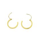 Image 6 of Gold subtle earrings | Ø 16.0 mm