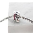 Image 2 of Pandora x Disney charm; Silver; Cinderella Suzy Mouse Needle and Thread