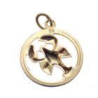 Image 3 of Gold Scorpio pendant
