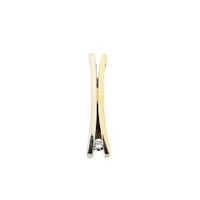 Bicolor Gold Minimalist Pendant with Diamond