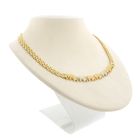 Image 2 of Gold Bismarck link chain with elephants