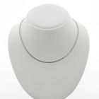 Image 6 of White gold Venetian link chain