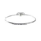 Image 4 of Harry Potter x Pandora bracelet; Silver; Golden Snitch Charm Bangle | Ø 65mm