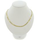 Image 1 of Gold closed Figaro link chain