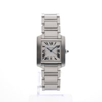 Cartier Tank Française 2302; Automatic unisex watch