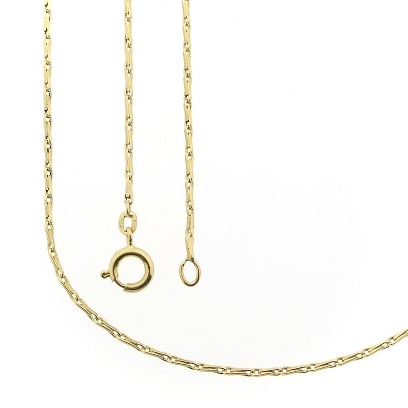 Image 1 of Golden fantasy link chain | 46.5 cm