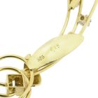 Image 4 of Golden fantasy brooch with diamonds; 0.15 ct.