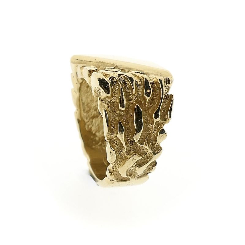 Image 7 of Gold nugget ring