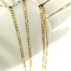 Image 8 of 18K Gold Figaro Link Chain | 63 cm