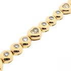 Image 4 of Chopard gold bracelet with diamonds; 1.98 ct.