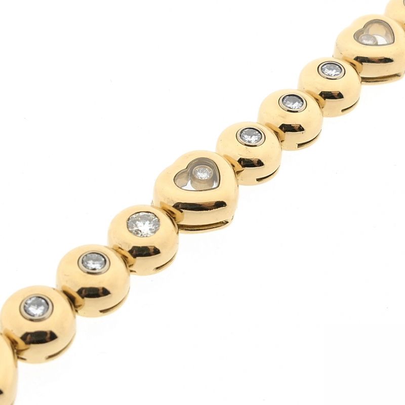 Image 4 of Chopard gold bracelet with diamonds; 1.98 ct.