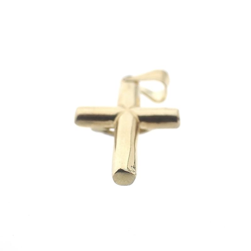 Image 6 of Bicolor gold cross with corpus