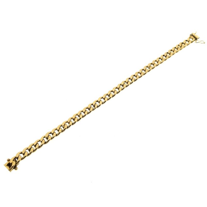 Image 6 of Gold gourmet link bracelet.