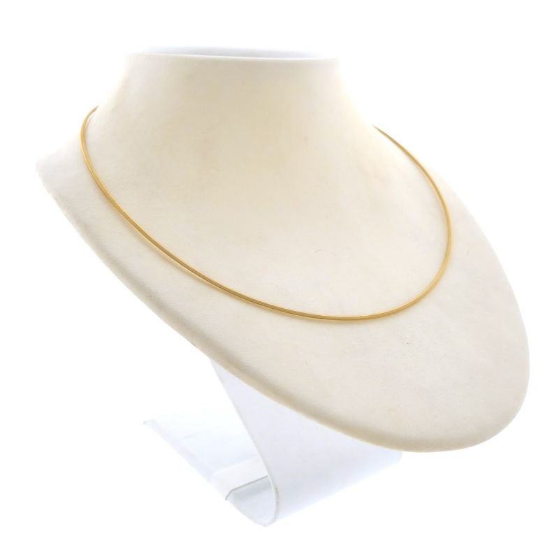 Image 4 of Gold snake chain necklace | Approx. Ø 135 mm