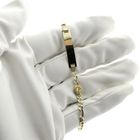 Image 5 of Gold Tweety children's bracelet with engraving plate | 16 cm