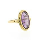 Image 5 of Gold ring with amethyst | Vintage