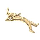 Image 5 of Gold golfer pendant
