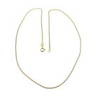 Image 3 of Gold gourmet link chain | 50 cm