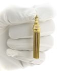 Image 12 of Antique gold pendant with tassels