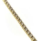 Image 6 of Gold bracelet with diamonds; 3.71 ct.