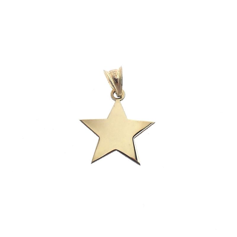 Image 1 of Gold pendant of a star