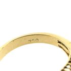 Image 6 of Gold ring with diamonds; 0.94 ct.