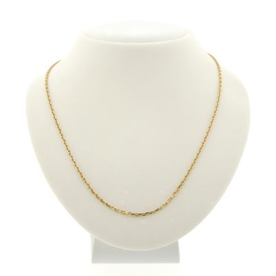 Image 1 of 18K Gold Anchor Link Chain | 40cm