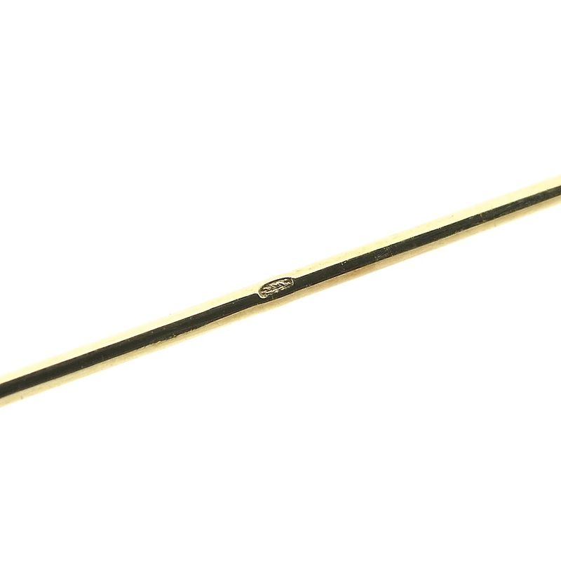 Image 5 of Vintage gold brooch with cultured pearls