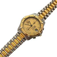 (Tag) Heuer 2000 Chronograph; Vintage chronograaf heren horloge