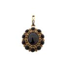 Image 1 of Gold pendant with garnet