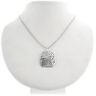 Image 5 of Silver pendant with floral design | Art Nouveau