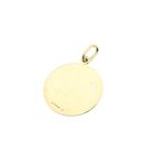 Image 6 of Bicolor Gold Zodiac Pendant; Aries