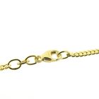 Image 5 of Gold gourmet link chain | 60.5 cm