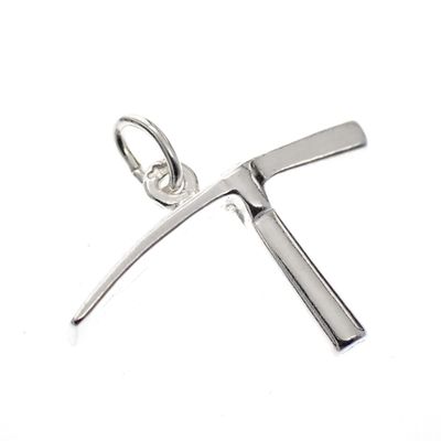 Image 2 of Silver charm; Pickaxe