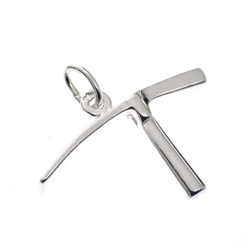 Image 2 of Silver charm; Pickaxe