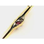 Image 3 of Antique gold brooch with diamond and ruby