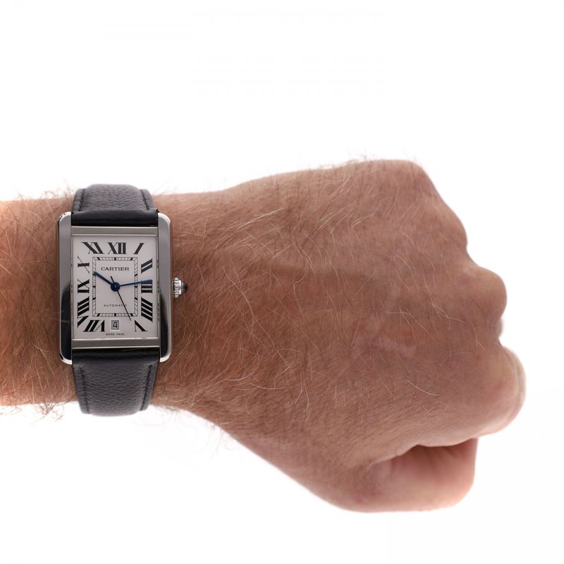 Image 16 of Cartier Tank Solo 'Large' W5200027; Automatic Men's Watch