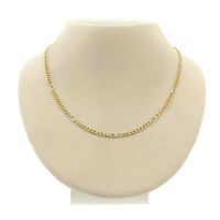 Two-tone gold link chain