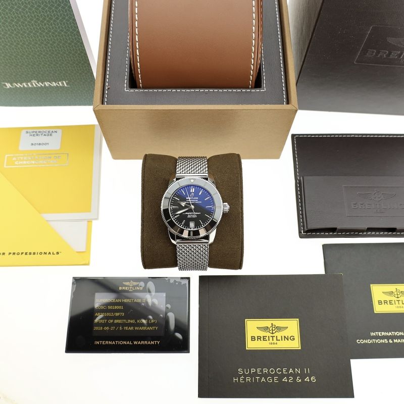 Image 22 of Breitling Superocean Heritage 42mm AB2010; Automatic men's watch