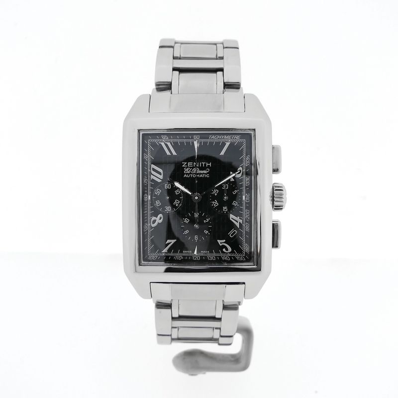 Image 8 of Zenith El Primero 'Port Royal' 03.0550.400; Chronograph men's watch