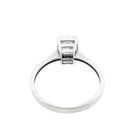 Image 7 of White gold ring with zirconia