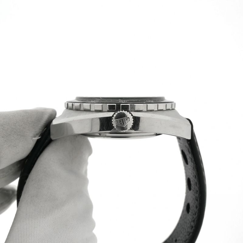 Image 5 of Heuer Autavia 1163; Vintage chronograph men's watch