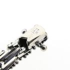 Image 5 of White gold fantasy link bracelet