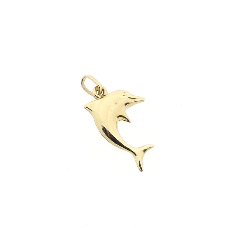 Image 8 of Golden dolphin pendant