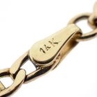 Image 9 of Two-tone gold navy link necklace | 51 cm