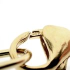 Image 5 of Gold link chain with Amethyst, Aquamarine and Citrine.